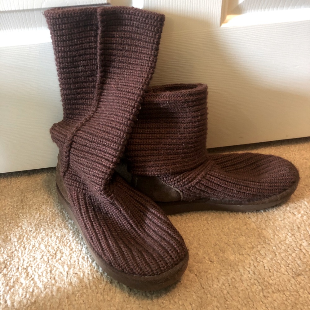 Ugg Sweater Knot boots